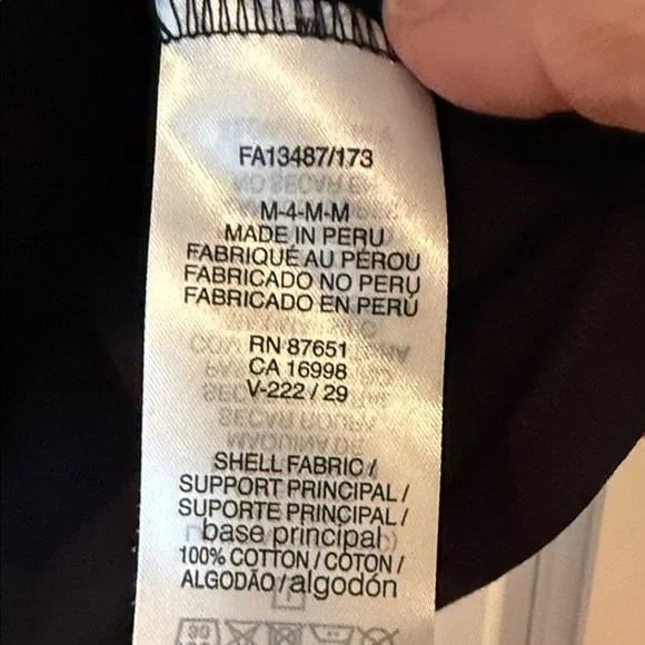 Lacoste Men's Black Tee with Logo - Picture 5 of 5